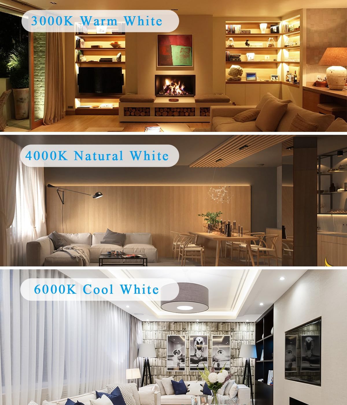 G12 LED Lamp 15 Watts Ceramic Base, 2 Pin LED Bulb, Metal Halide Lamp Replacement, Replace CDMT MasterColor/Powerball/Street Light Bulb, 5 Pack (4000K Natural White)