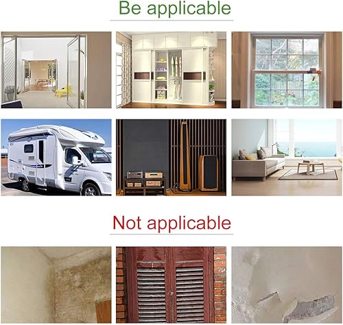 Miniatura 7 de Cinta de sellado de hule espuma para aislamiento de puertas y ventanas, para puertas