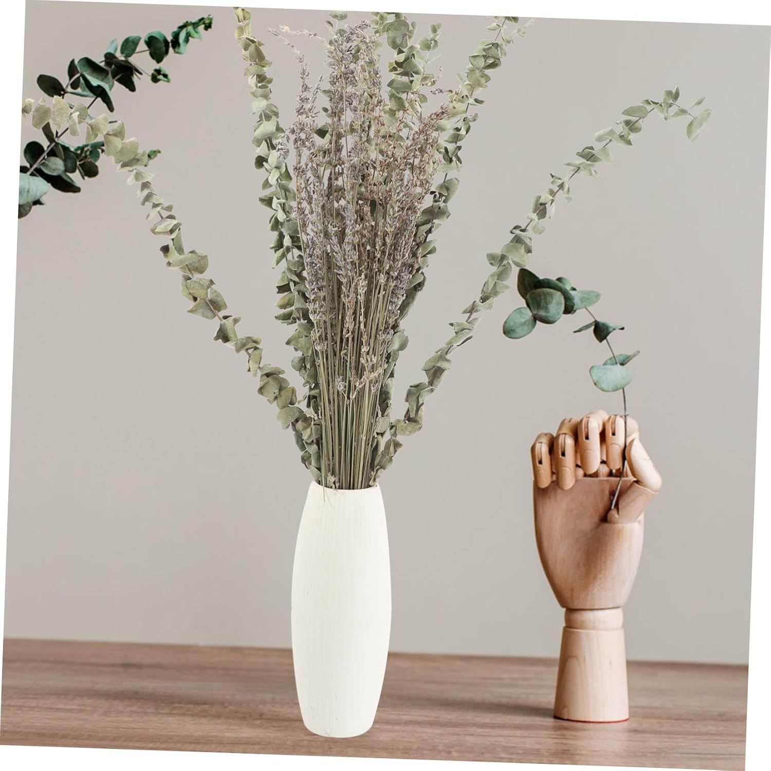Dried Eucalyptus Lavender Bouquet Dried Lavender Home Office Shop Decor Fall Season Flower