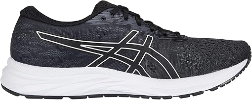 navy asics trainers
