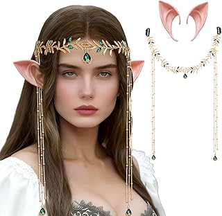 Renaissance Elf Costume Gloves Renaissance Headpiece