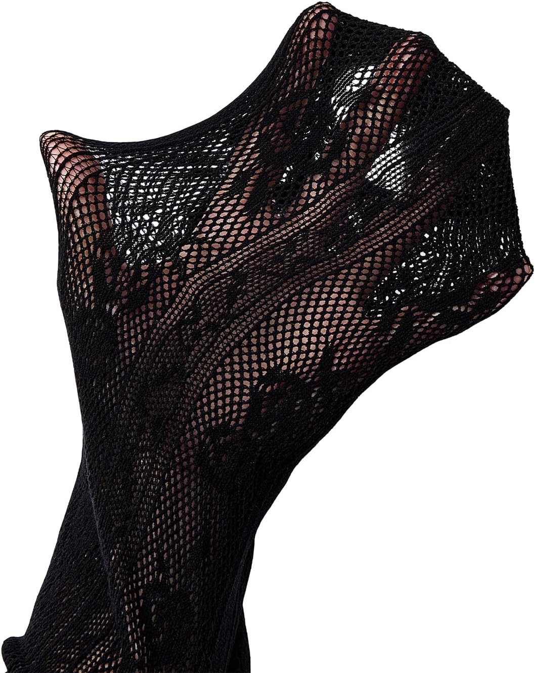 Women Long Sleeve Lace Shrug Gothic Y2K Bow Bolero Fishnet Shawl Cardigan Cute Fairycore Accessories - Image 3