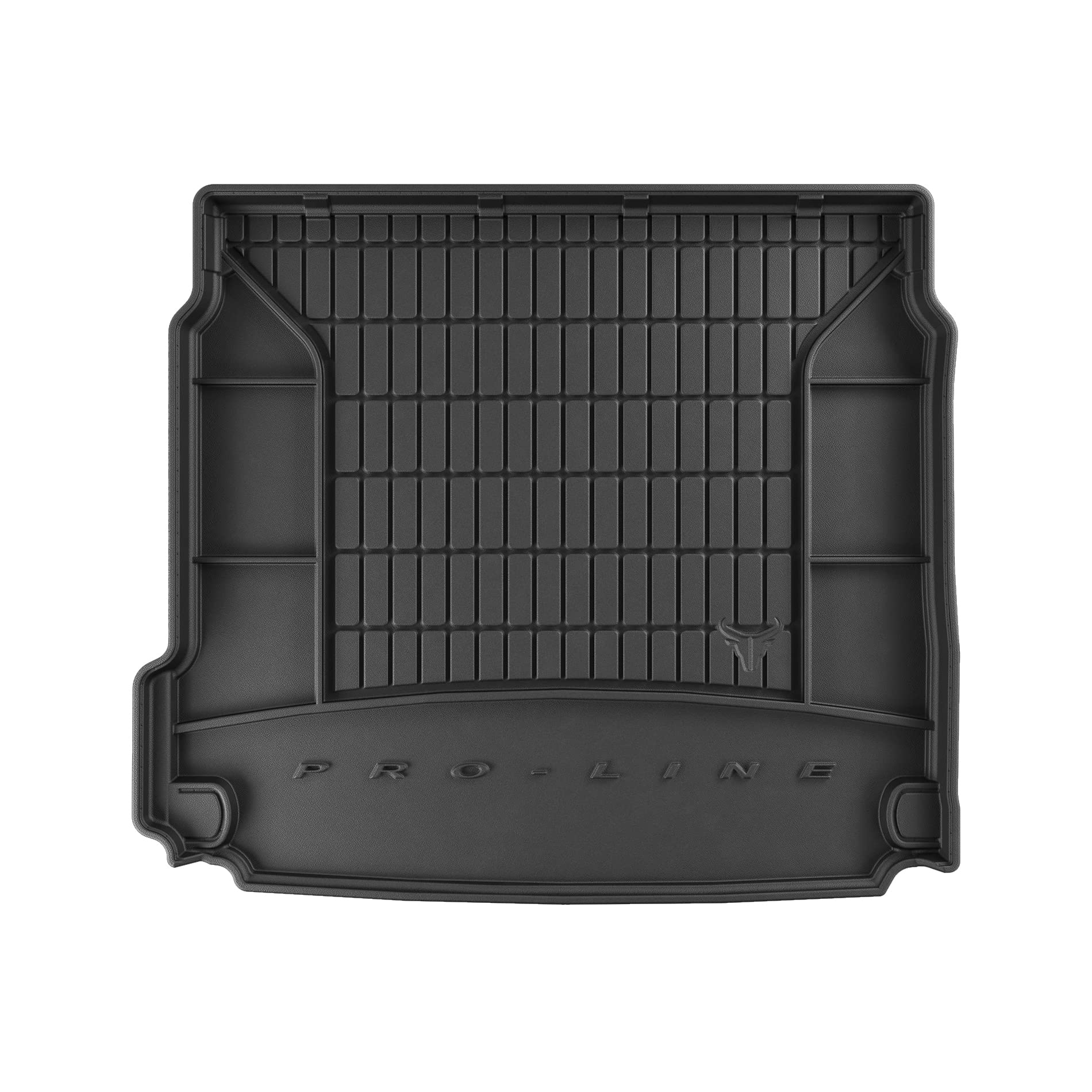 IMJ-Global Vasca Baule Auto ProLine 3D su Misura Compatibile con Peugeot 508 II dal 2018 in poi con ruota di scorta temporanea, con sistema audio, Proteggi bagagliaio Gomma TPE