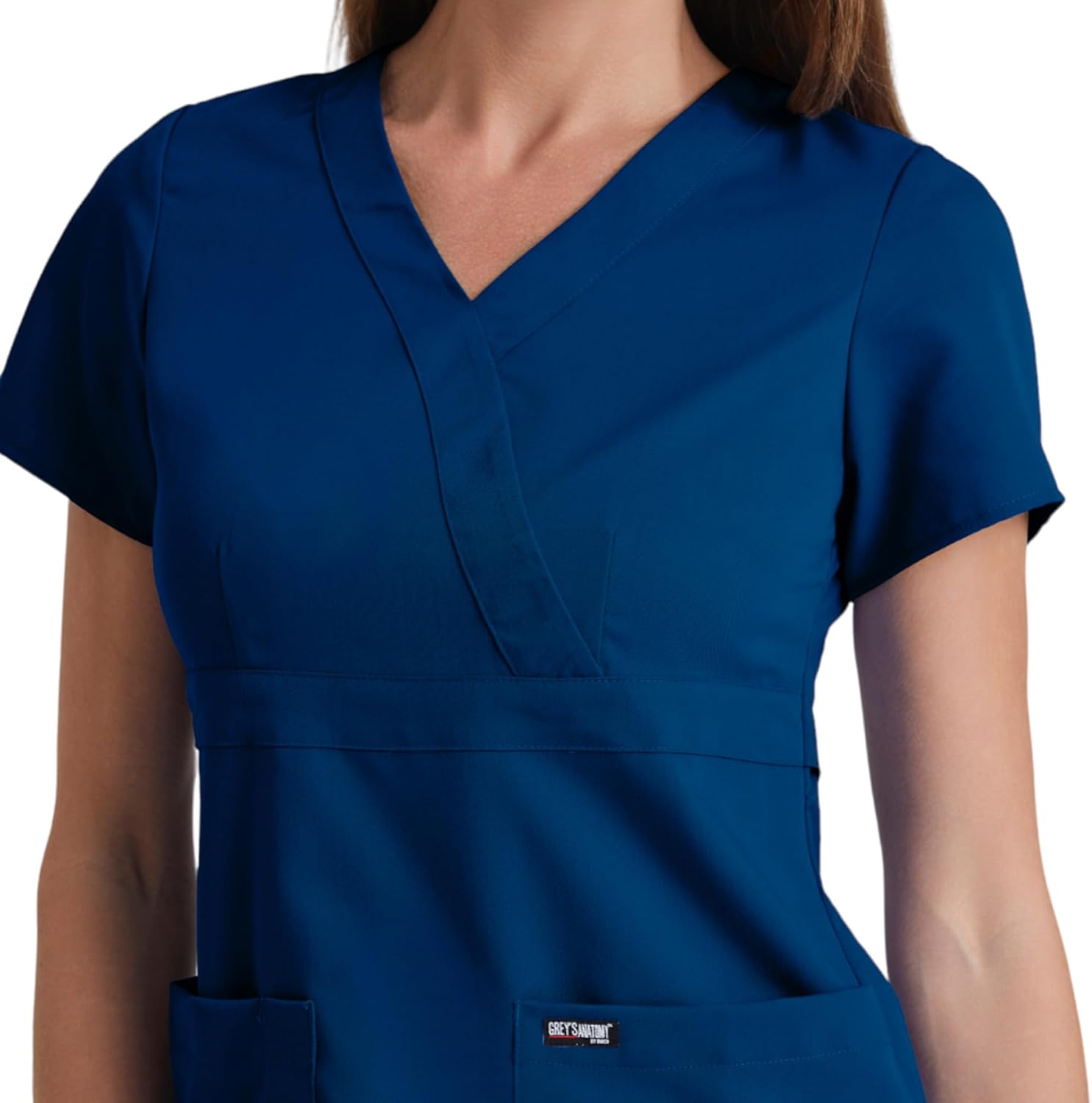 BARCO Grey's Anatomy Scrubs - Riley Scrub Top for Women, V-Neck Super-Soft Women's Scrub Top