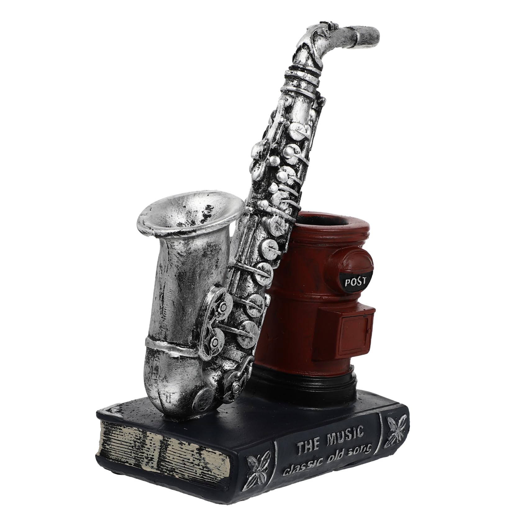 Joli récipient à stylos musical idée cadeau bureau originale