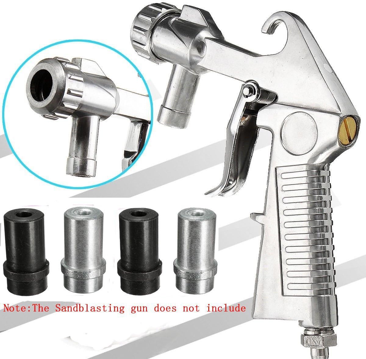 Jewboer 4pcs Iron Sandblaster Nozzle Tips,Abrasive Sand Blaster Blasting,5mm and 6mm Inner Diameter (Pack of 4) : Tools & Home Improvement