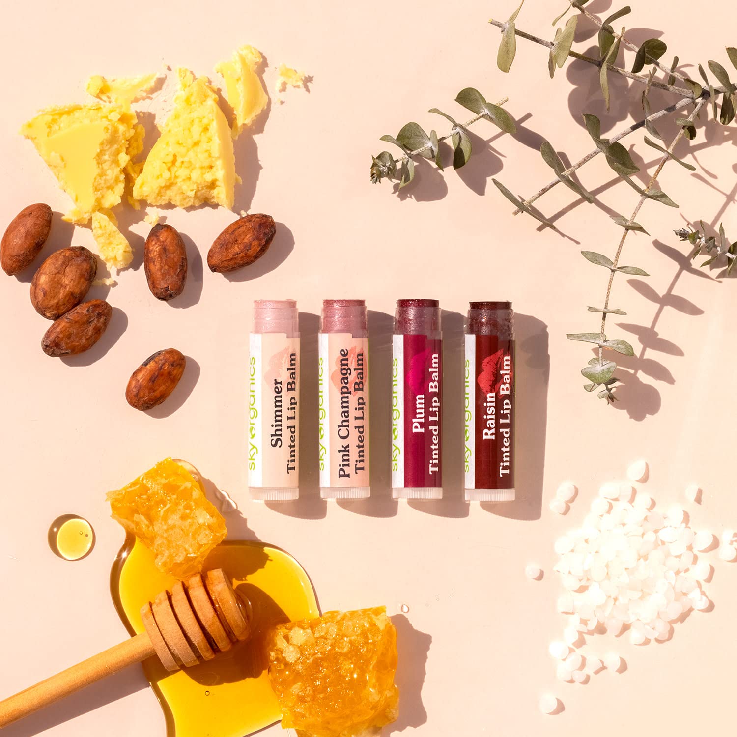 Sky Organics Tinted Lip Balms...B01LDELBTU