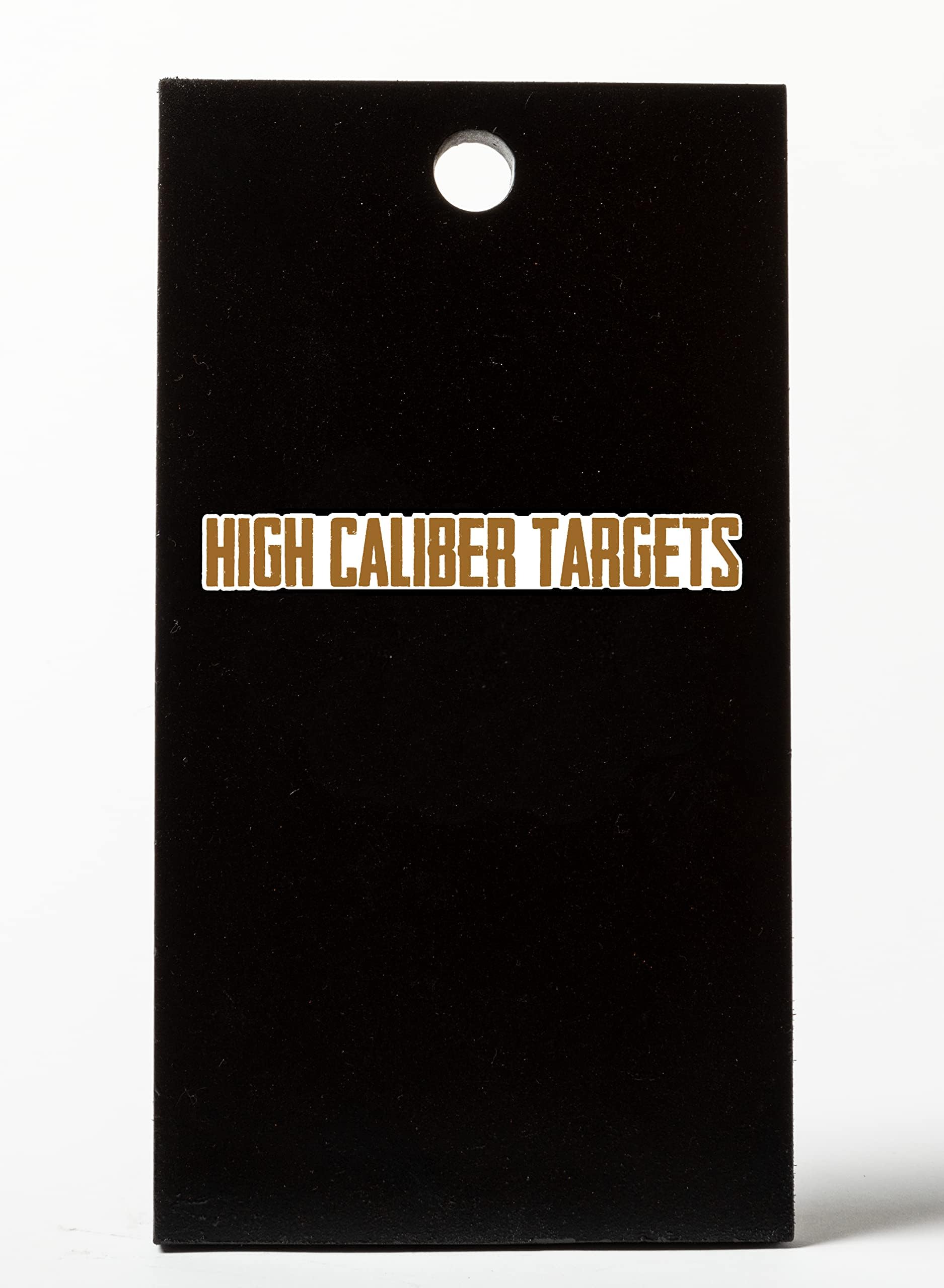 High Caliber AR500 Steel IPSC/IDPA Competition Targets - for Precision Practice(1/2", 3/8", 1/4", differen Sizes) - Made in The USA