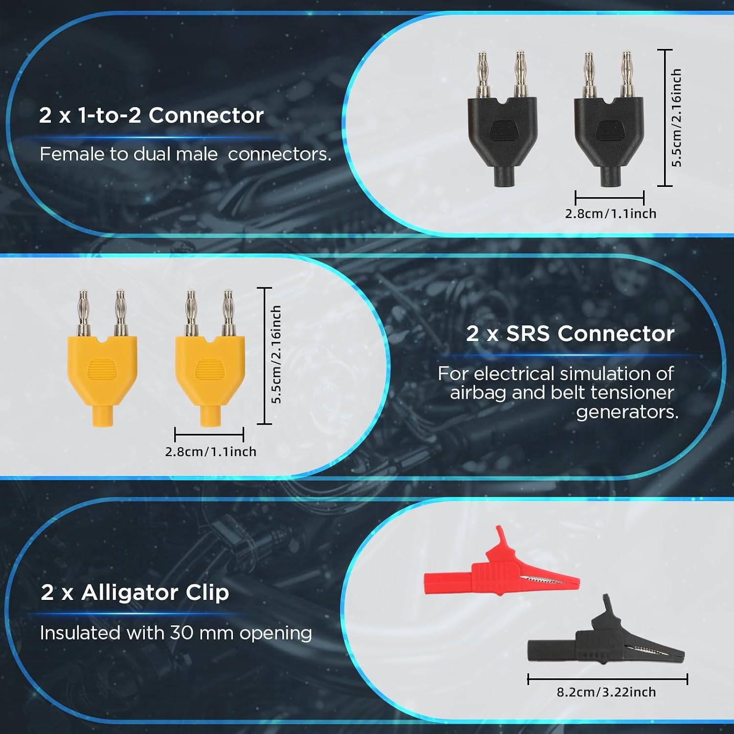 Kit de arnés de cables universal para herramientas de mantenimiento