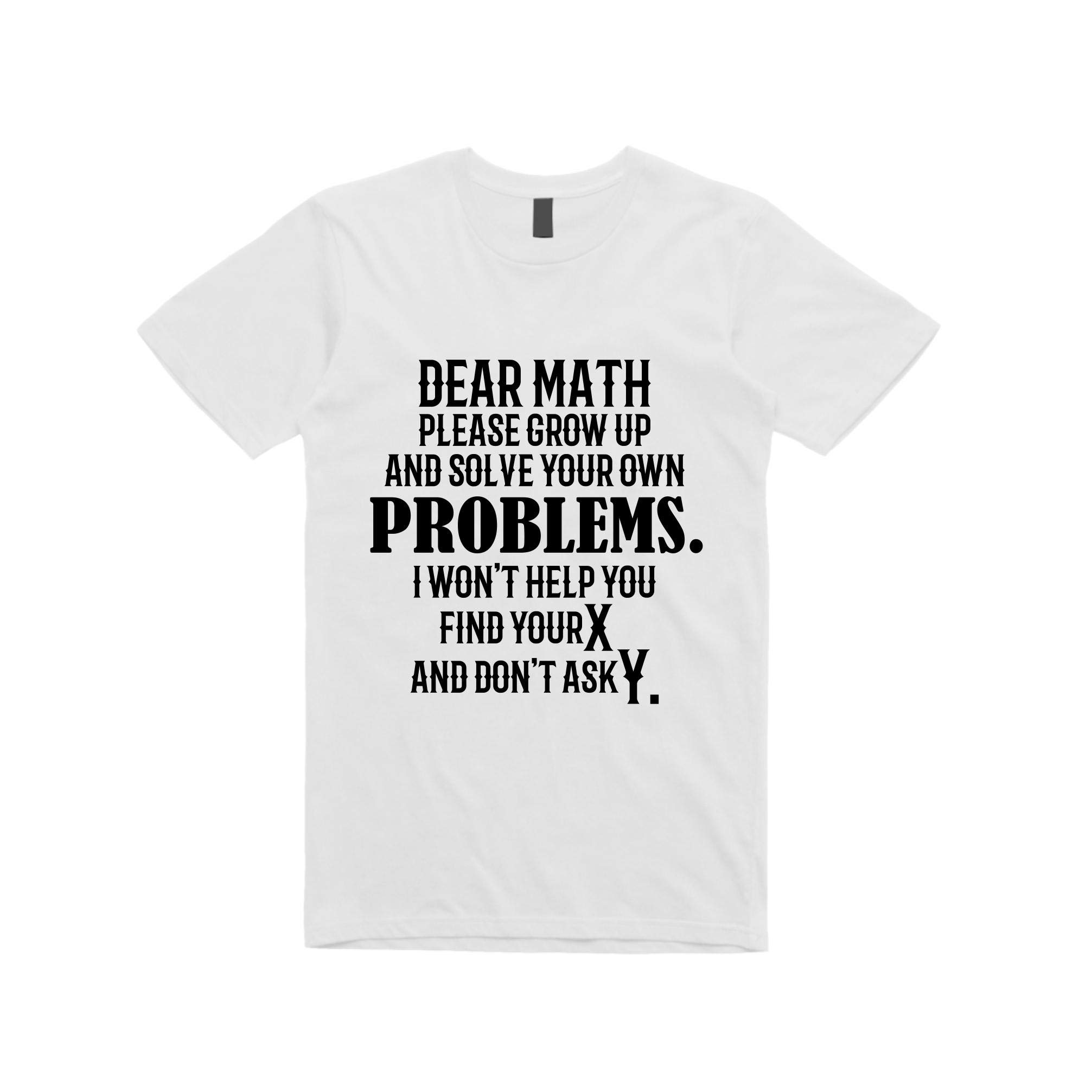 FMstylesDear Math XY Unisex Tshirt FMS375