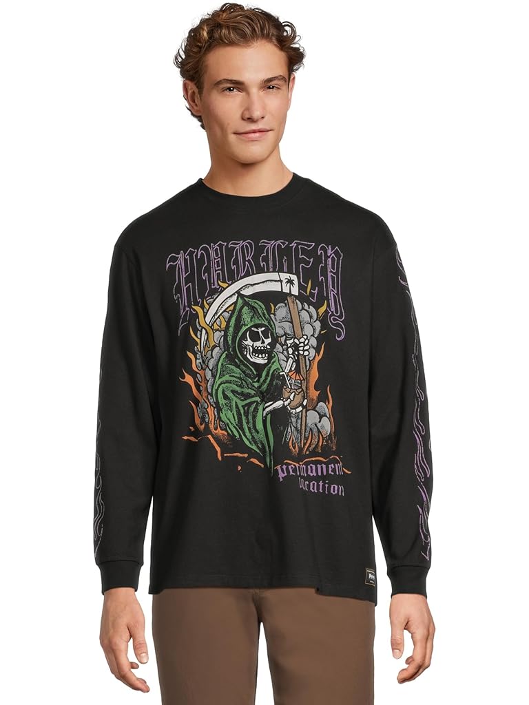 Black Hurley Reaping Long Sleeve