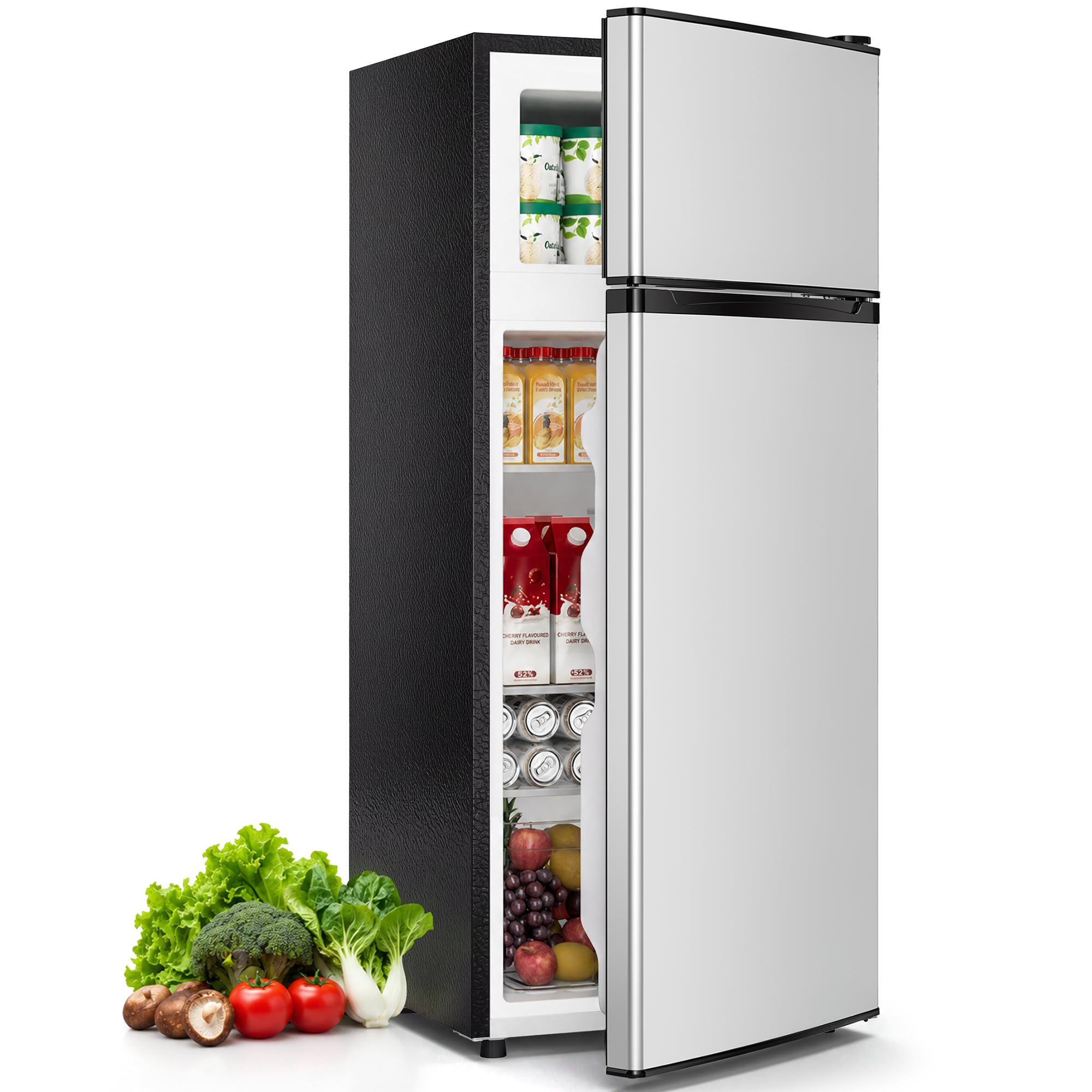 Tehanld 4.5 Cu.Ft Mini Fridge Freezer