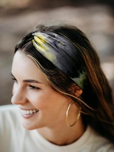 Miniatura 2 de Huachi Diademas de moda para el cabello de mujer, bandas anchas para la cabeza, turbante, antideslizantes, trenzadas, accesorios para el cabello,