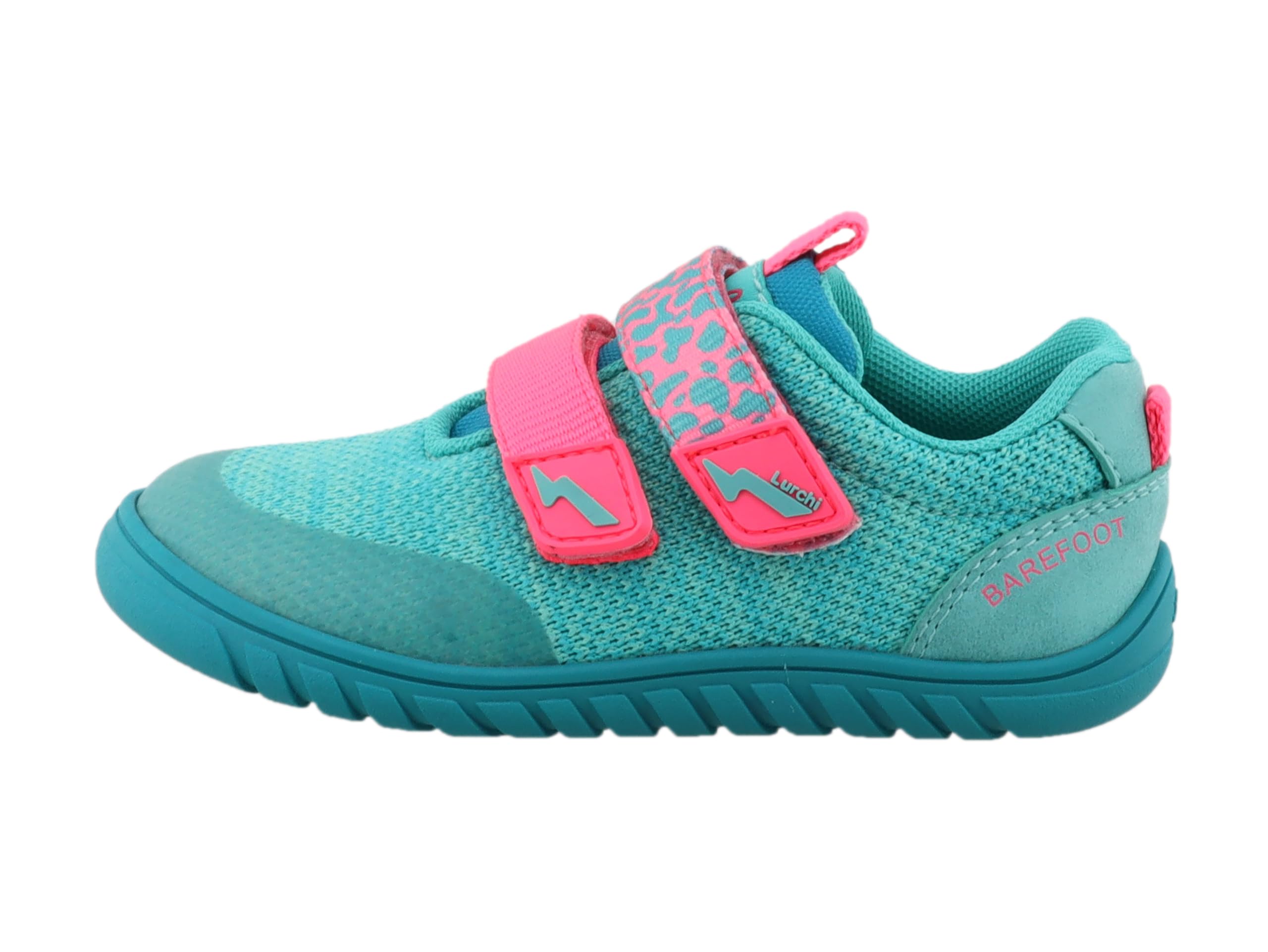 Lurchi 84L0023006, Unisex Sneaker, Turkis-Pink,