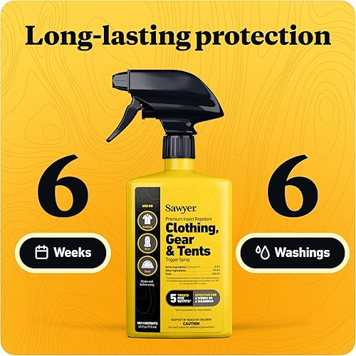 Miniatura 4 de Sawyer Productos Repelente de insectos de permetrina premium para ropa, equipo y tiendas de campaña