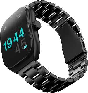 GOBOULT Trail Smart Watch 2.01'' 3D Curved HD Display, BT Calling, Working Crown, 190+Watchfaces, 500 Nits Brightness, AI ... Price In India