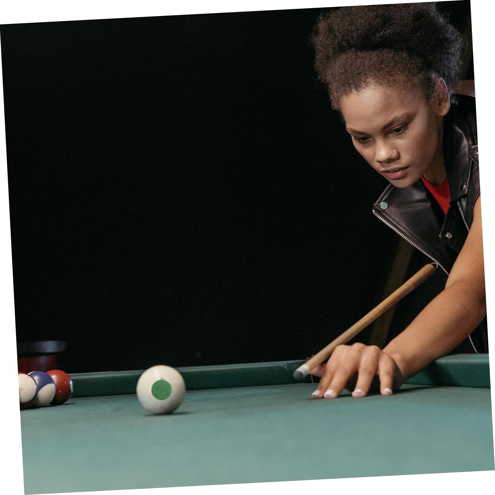 BRIGHTFUFU 1sheet Pool Table Marking Stickers Billiard Repair Patches Lint Material Easy Adhesive Dots for Seamless Integration for Various Pool Table Specifications