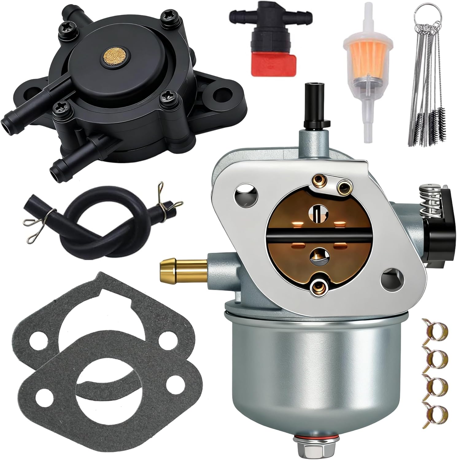 15004-7054 15003-7061 Carburetor Fit for Kawasaki FH430V FH381V FH541V FS481V Engine # 15004-7057 15003-7107 With Fuel Pump