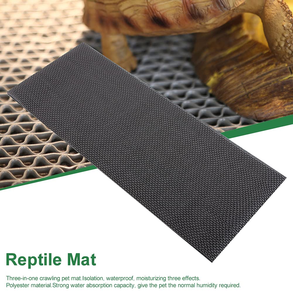 Tappetino per Rettili, Tappetino per Serpenti 3 in 1 per Lucertole per Serpenti Rettili (100 * 40CM)