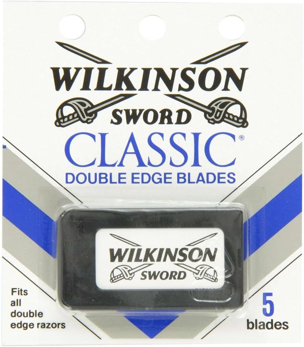 Schick Wilkinson Sword Classic Double Edge Razors - 10 Blades-Made in Germany