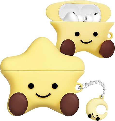 Miniatura 7 de Joyleop Funda para Airpods Pro 3 – Linda y divertida para mujeres, niñas, niños, femenina, diseño de dibujos animados 3D Kawaii Winni, funda