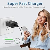 Vista 11 de 2Pack 45W Charger for Samsung Super Fast Charger Type C, USB C Super Fast Charging for Samsung Galaxy S23 Ultra/S23/S23+/S22/S22 Ultra/S22+/Note