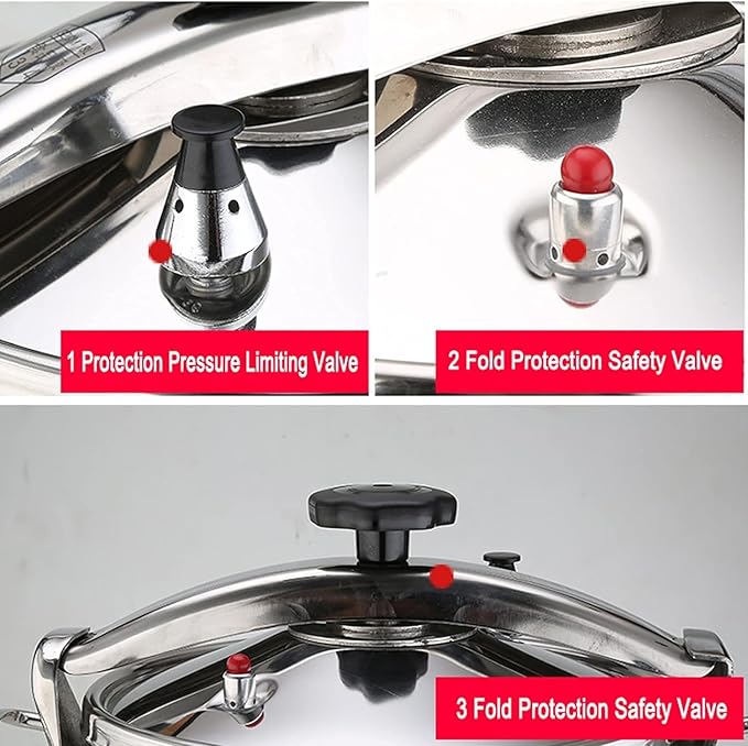 Olla a Presión Acero Inoxidable 60L YUSIWOAL miniatura 6