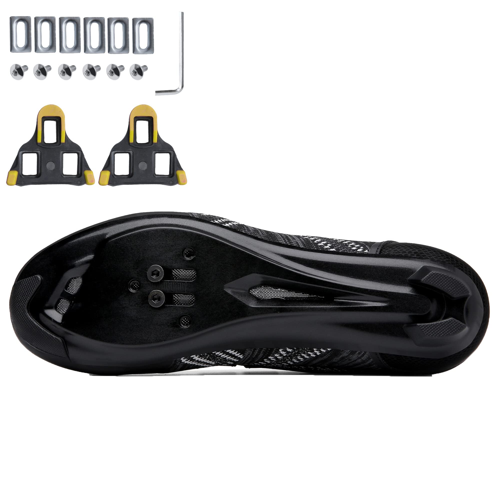 Rowerowe buty szosowe Męskie buty rowerowe kompatybilne z Pelotonem do rowerów halowych Pedały z wyglądem Delta Cleats
