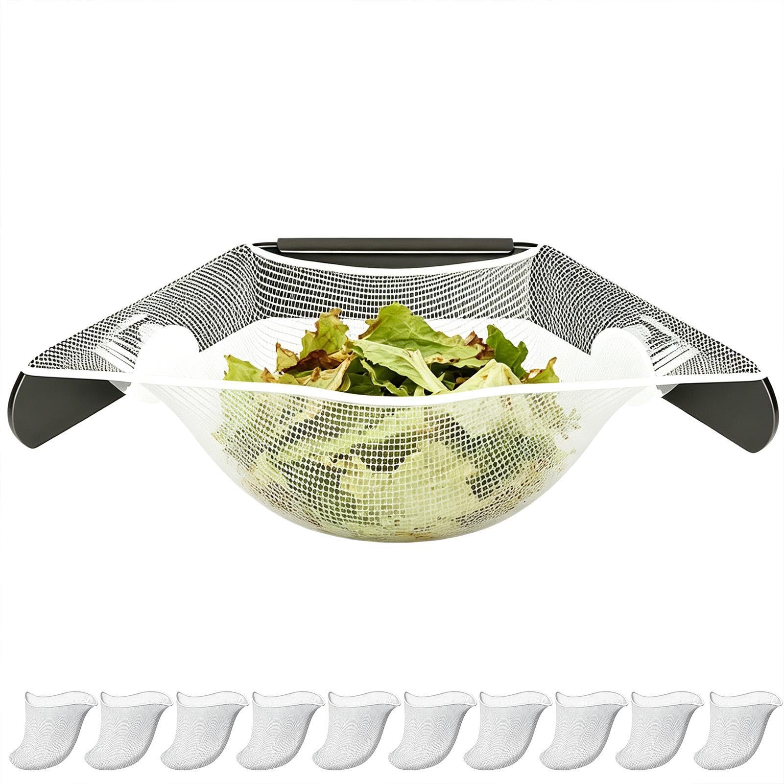 Cesta colador de fregadero con colector de filtro triangular para vaciado