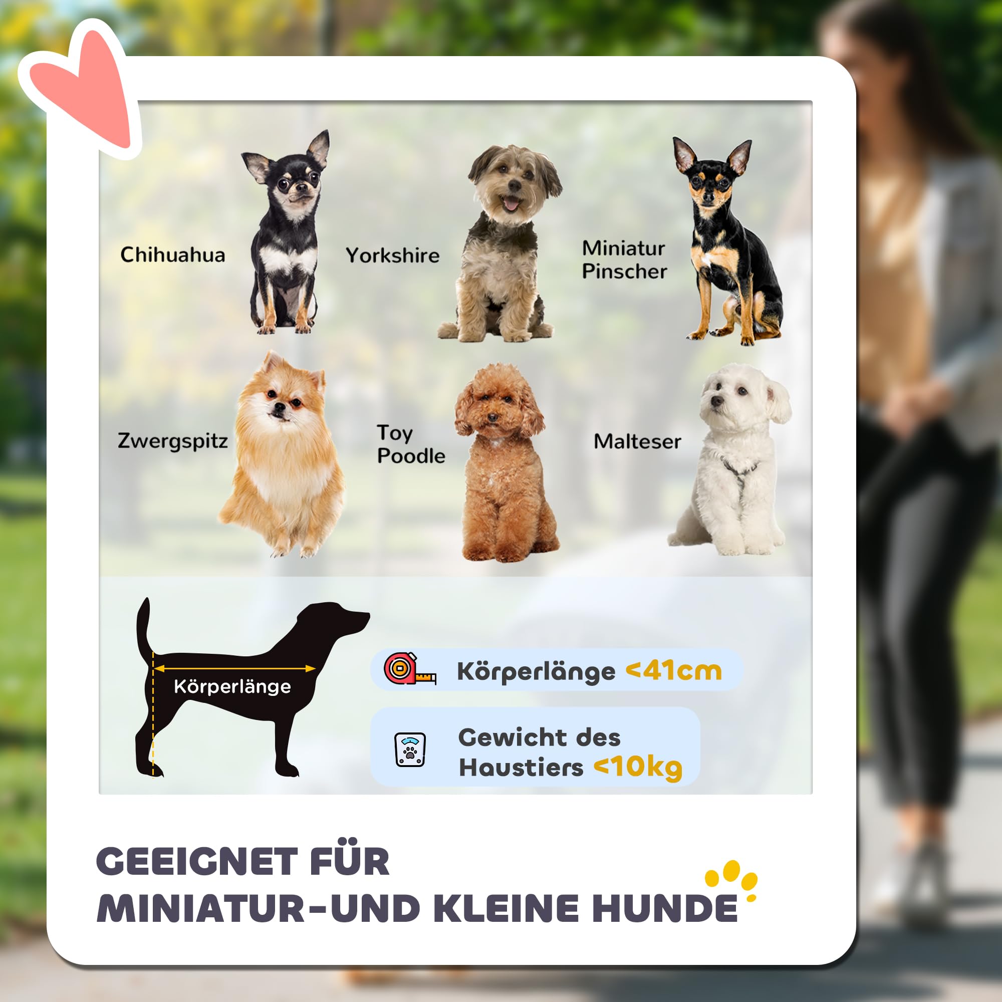 PawHut Passeggino pieghevole per cani e gatti fino a 10 kg, con finestra a rete, portabevande per gatti, colore: rosso