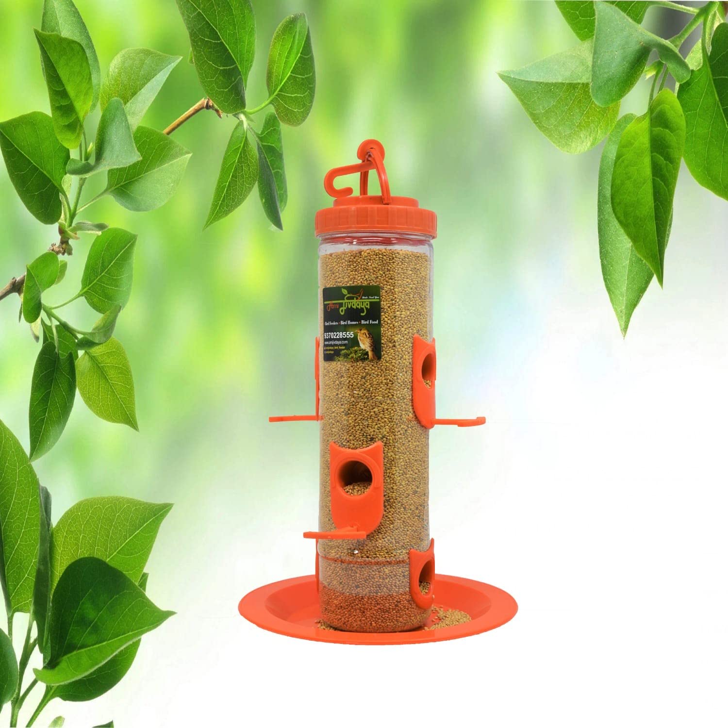 Amijivdaya Large Bird Feeder Orange (B0BZMYFPMV) Amazon Price History, Amazon Price Tracker