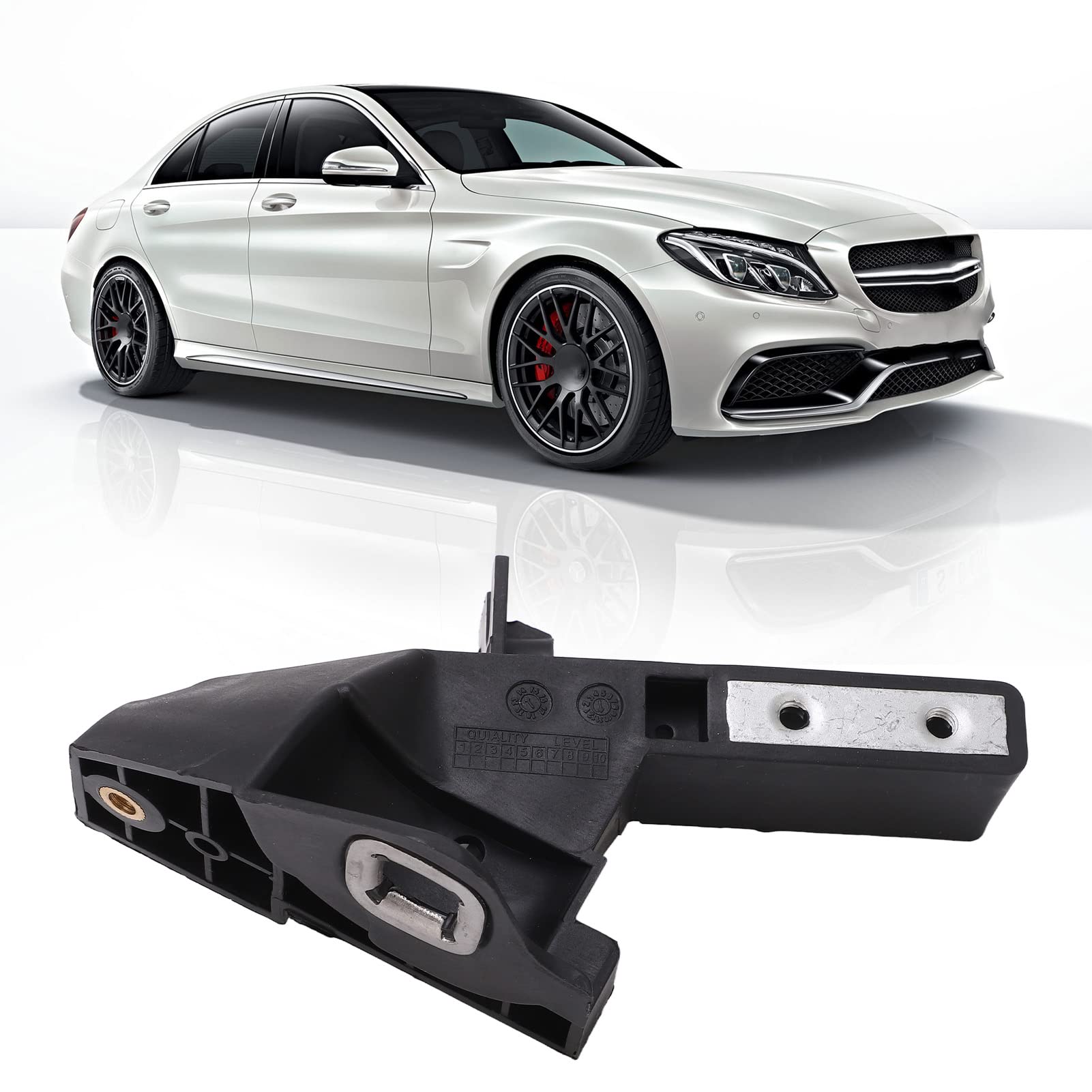 A2056203401 Black Front Left Radiator Core Holder for Cars  