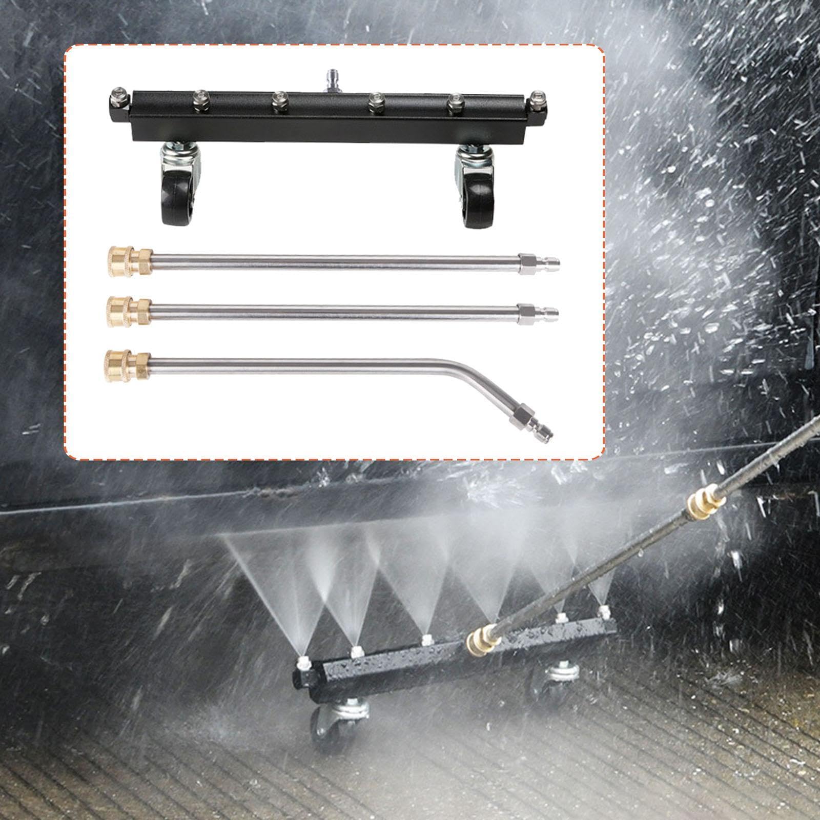 Idropulitrice per la Pulizia del sottoscocca, Scopa per Lavaggio Auto, Accessorio Resistente all'Usura per Il Lavaggio sottoscocca di Veicoli,