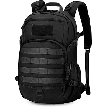 Mardingtop 25L Men's Military Hiking Backpack with Hydration System | Tactical backpack with Molle system, back ventilation, 