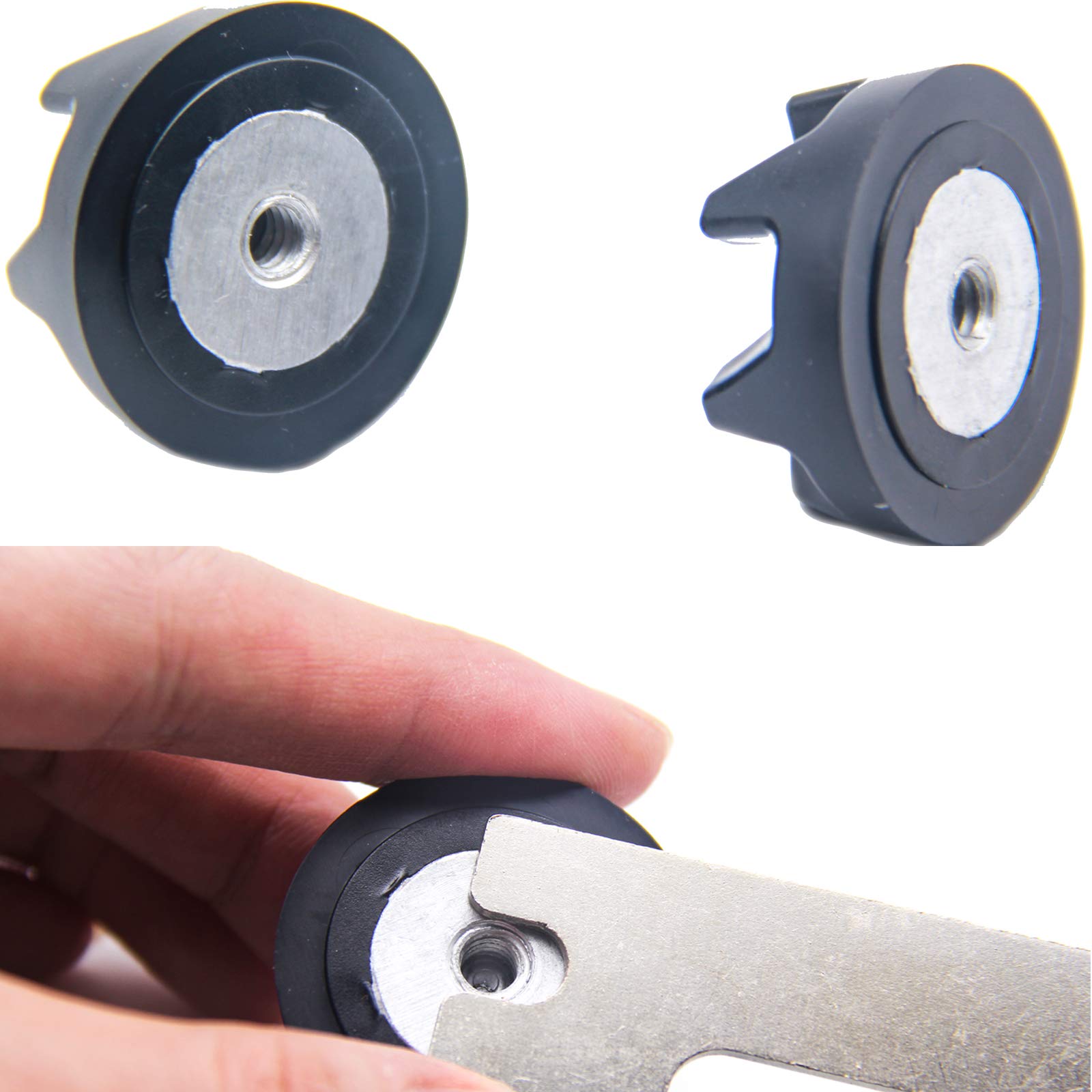Kit 4 Frizioni Per Frullatore KitchenAid - Giunto In Gomma 9704230 Con Chiave Inclusa - Foto 6