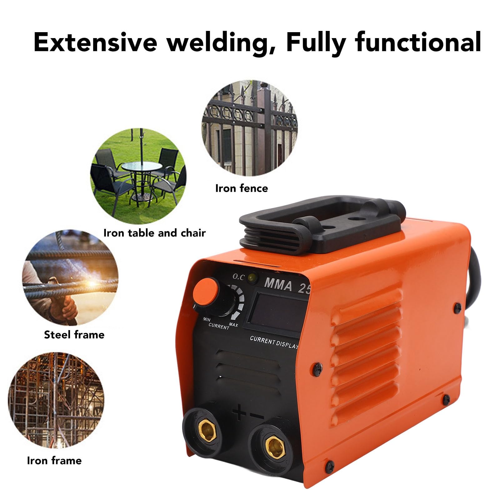 Welder a Bastoncia IGBT, Safe Facile Usare per Saldatura a Bastoncino Mystical/Fantasy Stick VRD Smart Start Hot Energy Risparmio Automatico Protezione Automatica per Meno di 3,2 Mm (Plug 220v)
