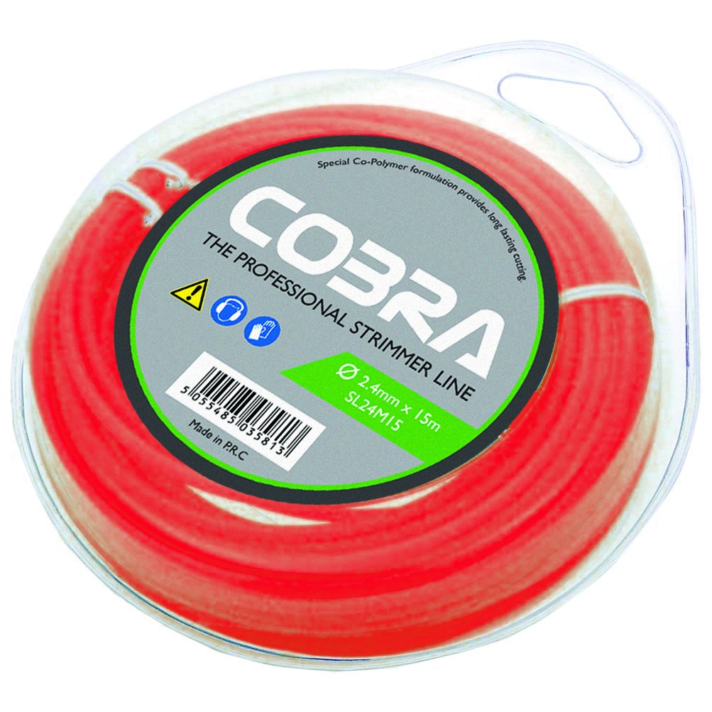 Cobra 2.4Mm X 15M Round Strimmer Line In Doughnut Packaging