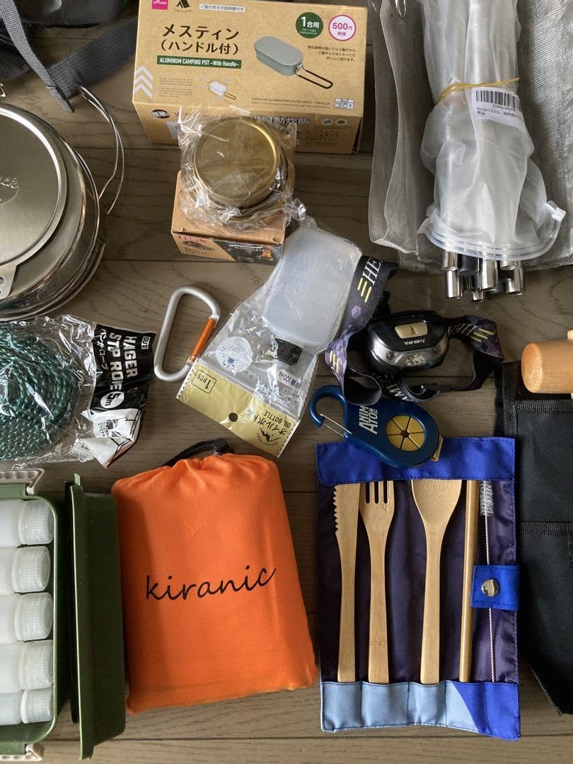 Amazon.co.jp: ソロキャンプ用品品まとめ売り リュック、テント  