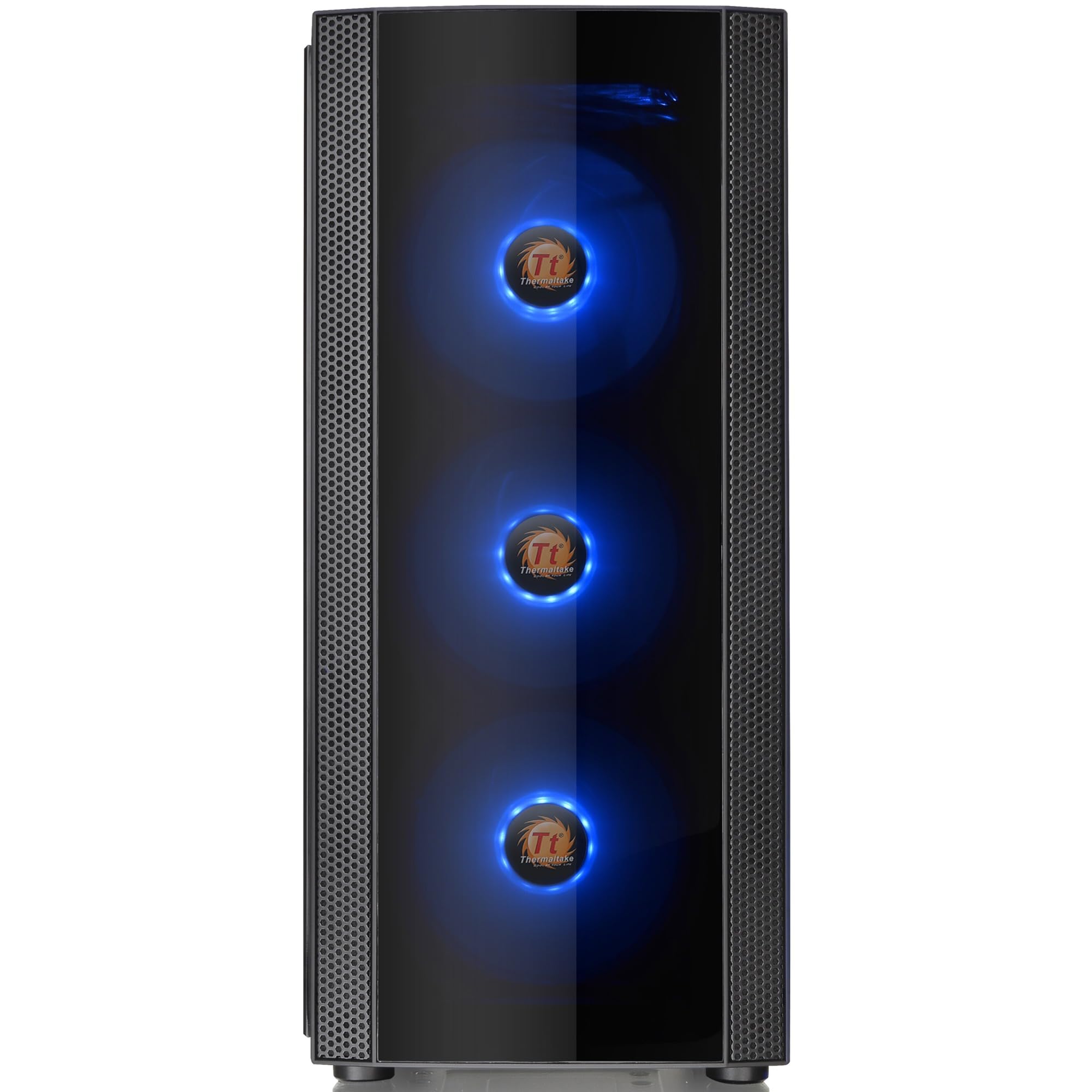 Thermaltake Versa J25 TG RGB - Caja Gaming para PC, Color Negro