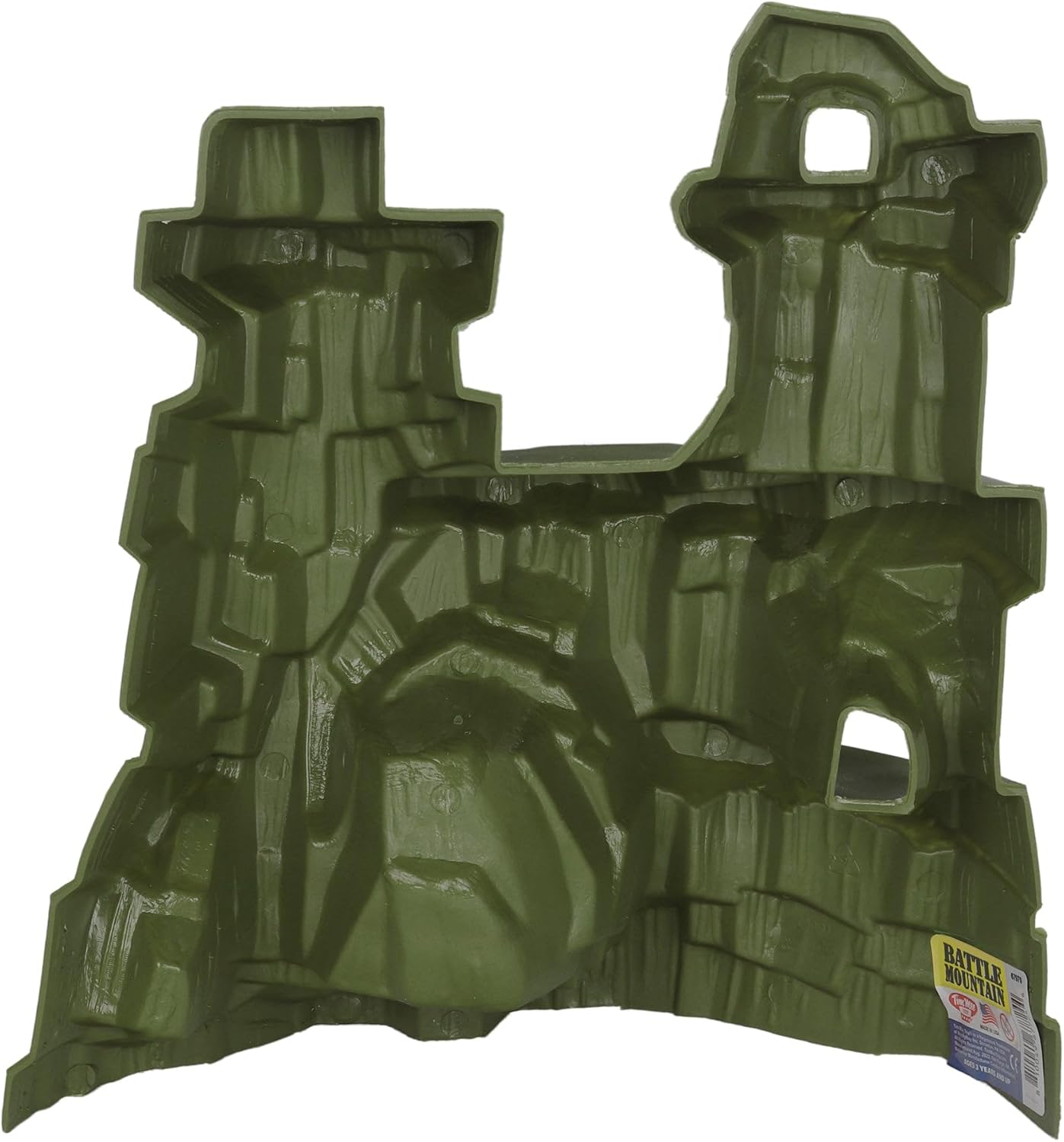 TimMee Battle Mountain Scenery - OD Green Figure Display & Play Terrain US Made