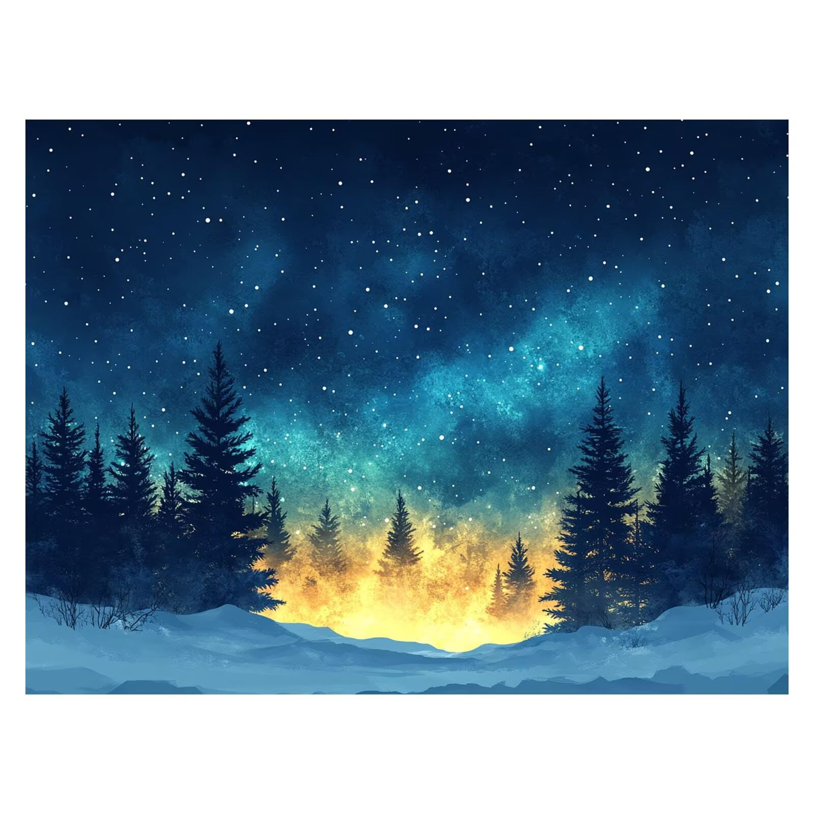 Peinture Numero Adulte Arbre DIY Toile Peinture Colorée 80x60cm ZSHS-1160