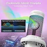 Mikrofon USB do gier TONOR TC310+ z regulowanymi trybami RGB i jasnością, idealny do strumieniowego nagrywania podcastów, studia nagraniowego na YouTube. Kompatybilny z komputerem,Maciem Biały