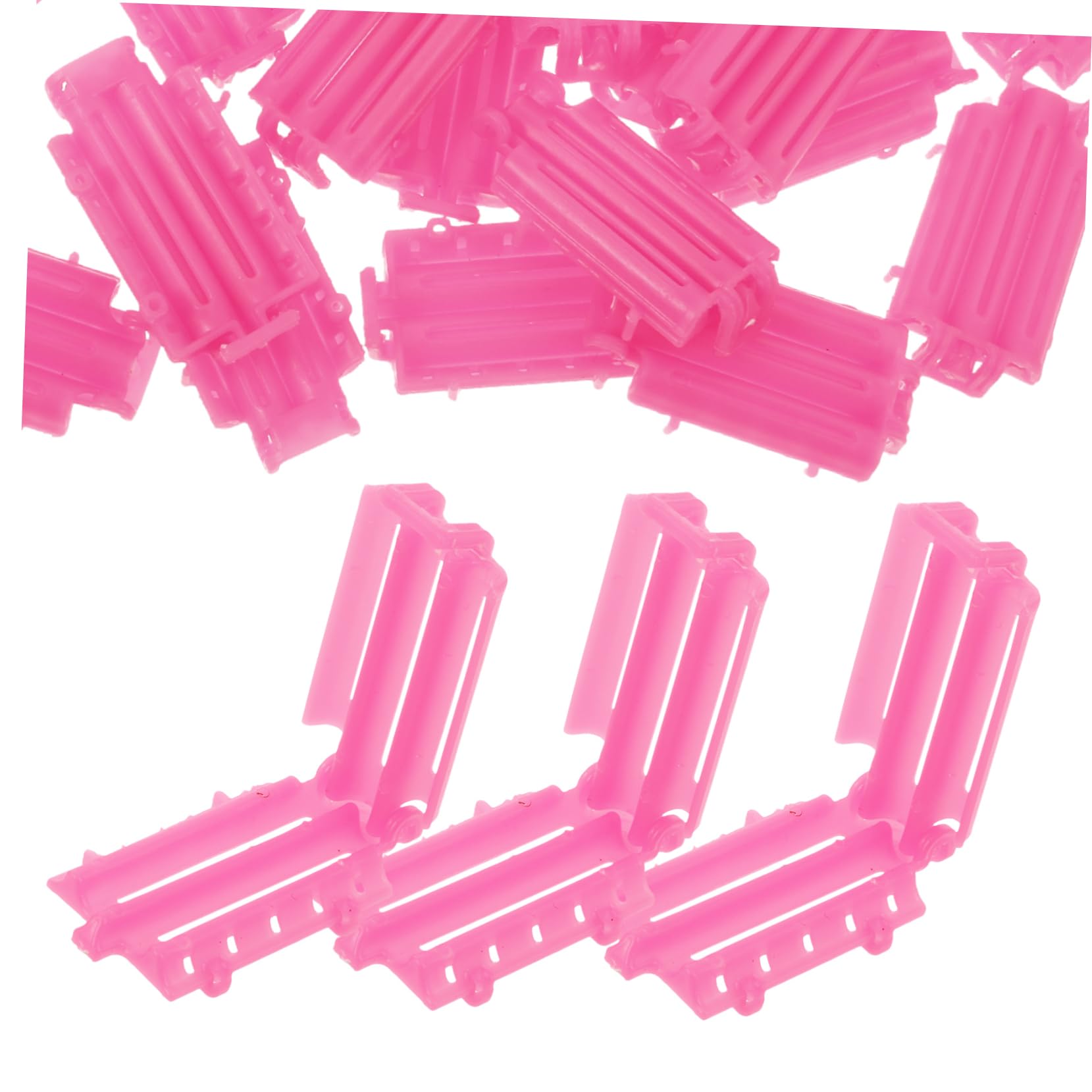 LIFKOME 1 Set Flexible Curling Perm Rods Portable Plastic Hair Rollers for Hair Multi Use Curling Kit Easy to Use Achieve Stylish Waves and Curls