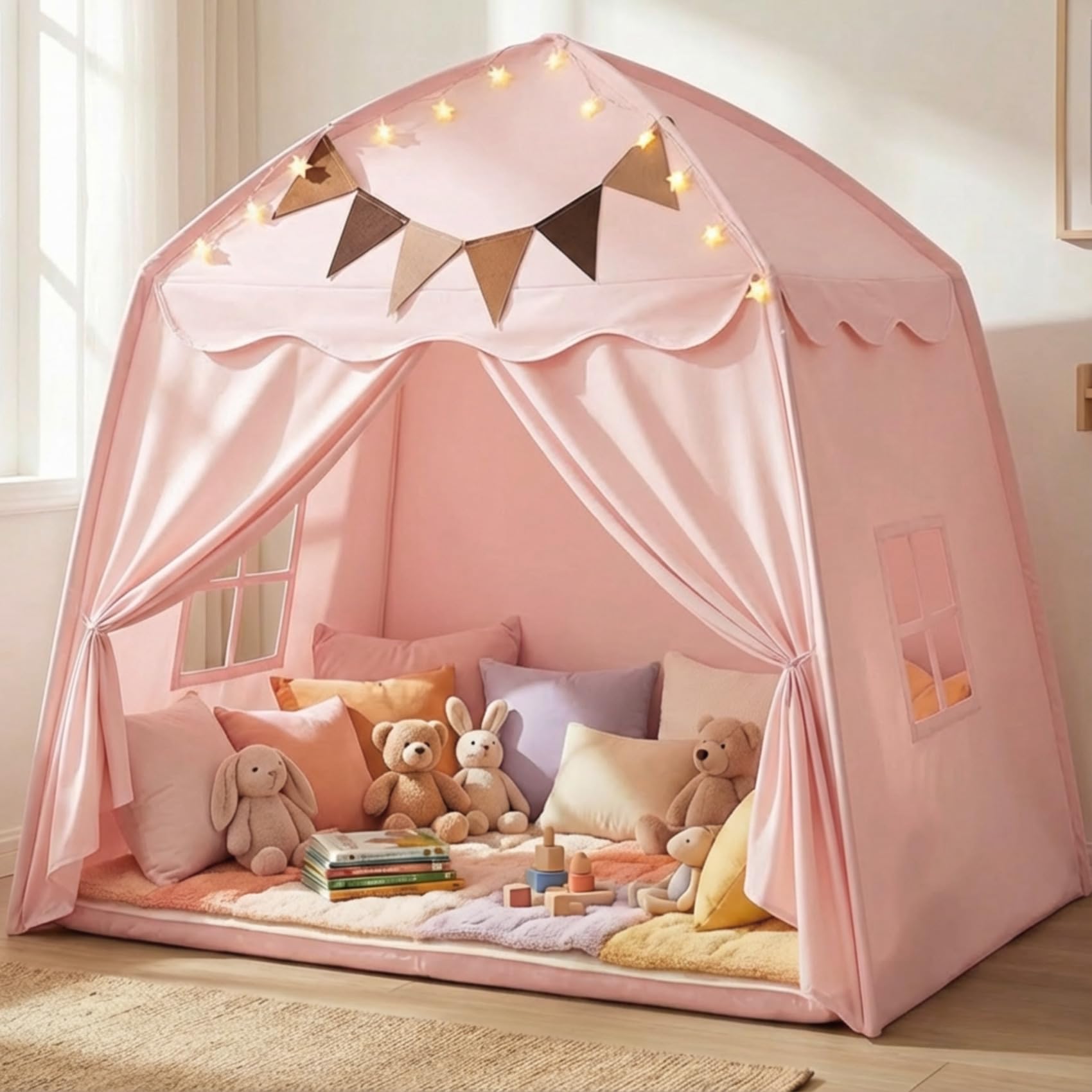 Mallify Extra großes Kinderspielzelt