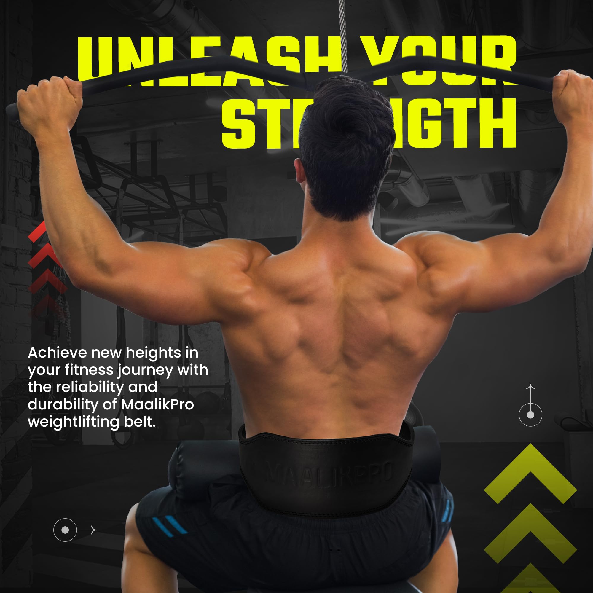 Weight Lifting Leather Belt with Adjustable Buckle, Gym, Workout & Weight Training - Weightlifting Belts for Men and Women (Black, Large (34” to 41”) Inches)