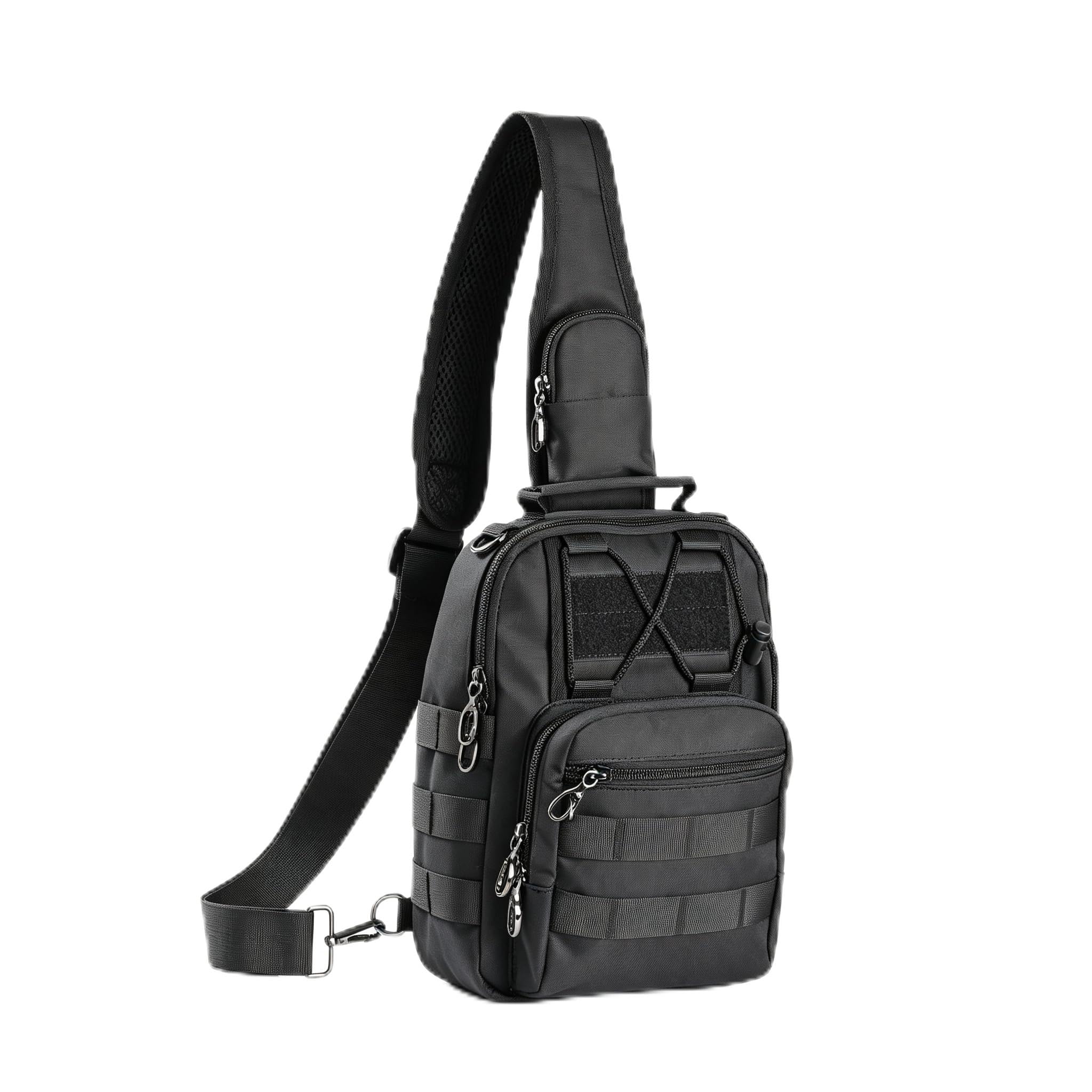 BROADREAM Borsa a tracolla da uomo con RFID e protezione antifurto, impermeabile, per viaggi e escursioni