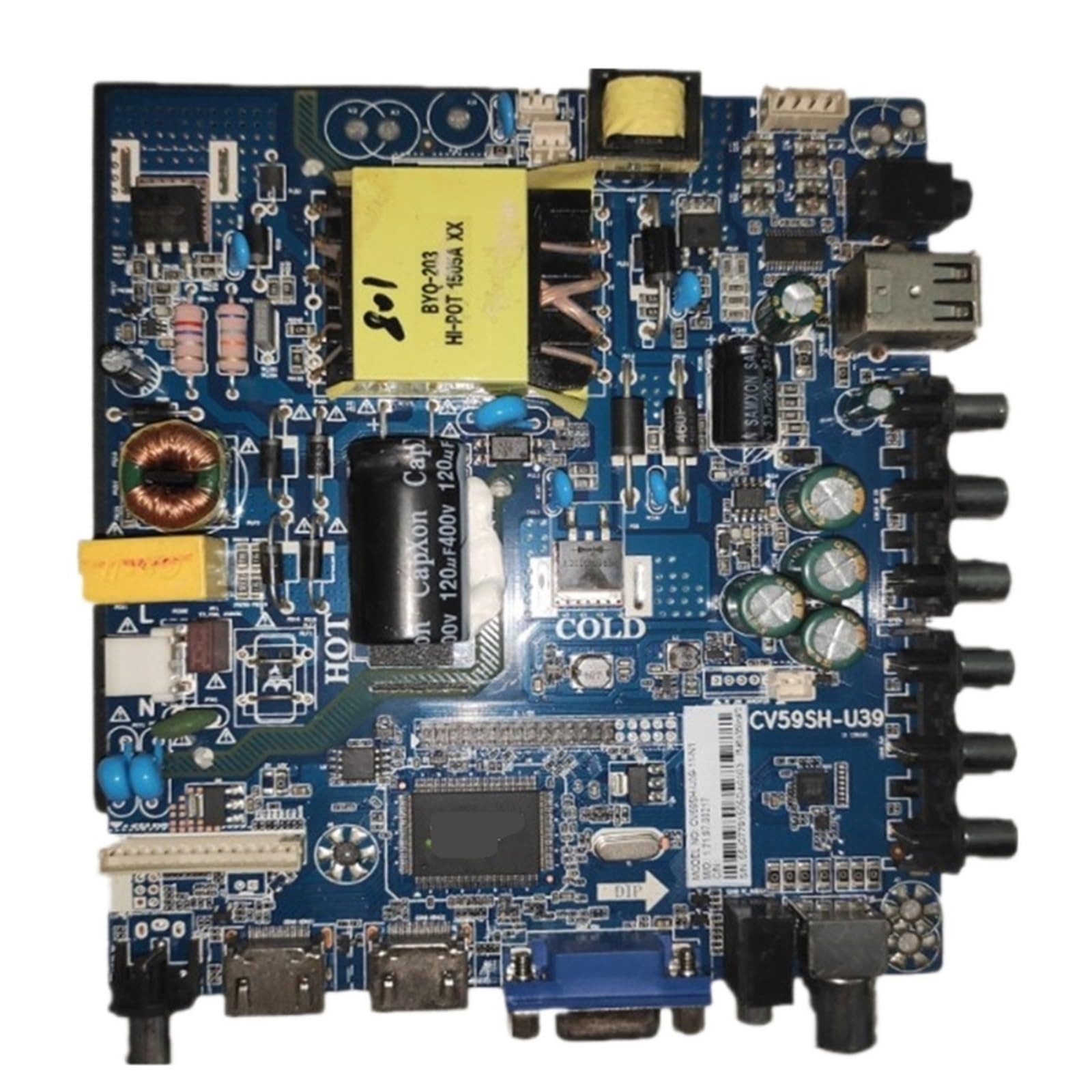 Zamiennik CV59SH-U39 CV59SH-U39-11-N1 LED TV Płyta Główna 75-85v 520ma Części Zamienne(1366x768)