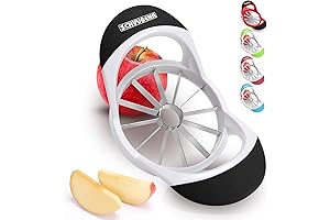SCHVUBENR 4.72 Inch 16-Slice Apple Cutter, the Perfect Tool For Speedy Apple Preparation