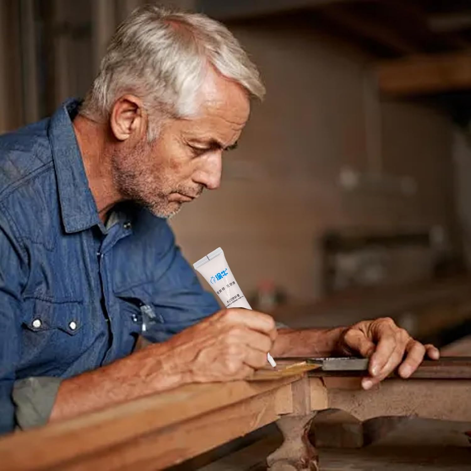 Wood Putty Filler,Scratch Restore Marker for Wood Repair - Furniture Scratch Repair Paste, Floor Remover for Hardwood Laminate