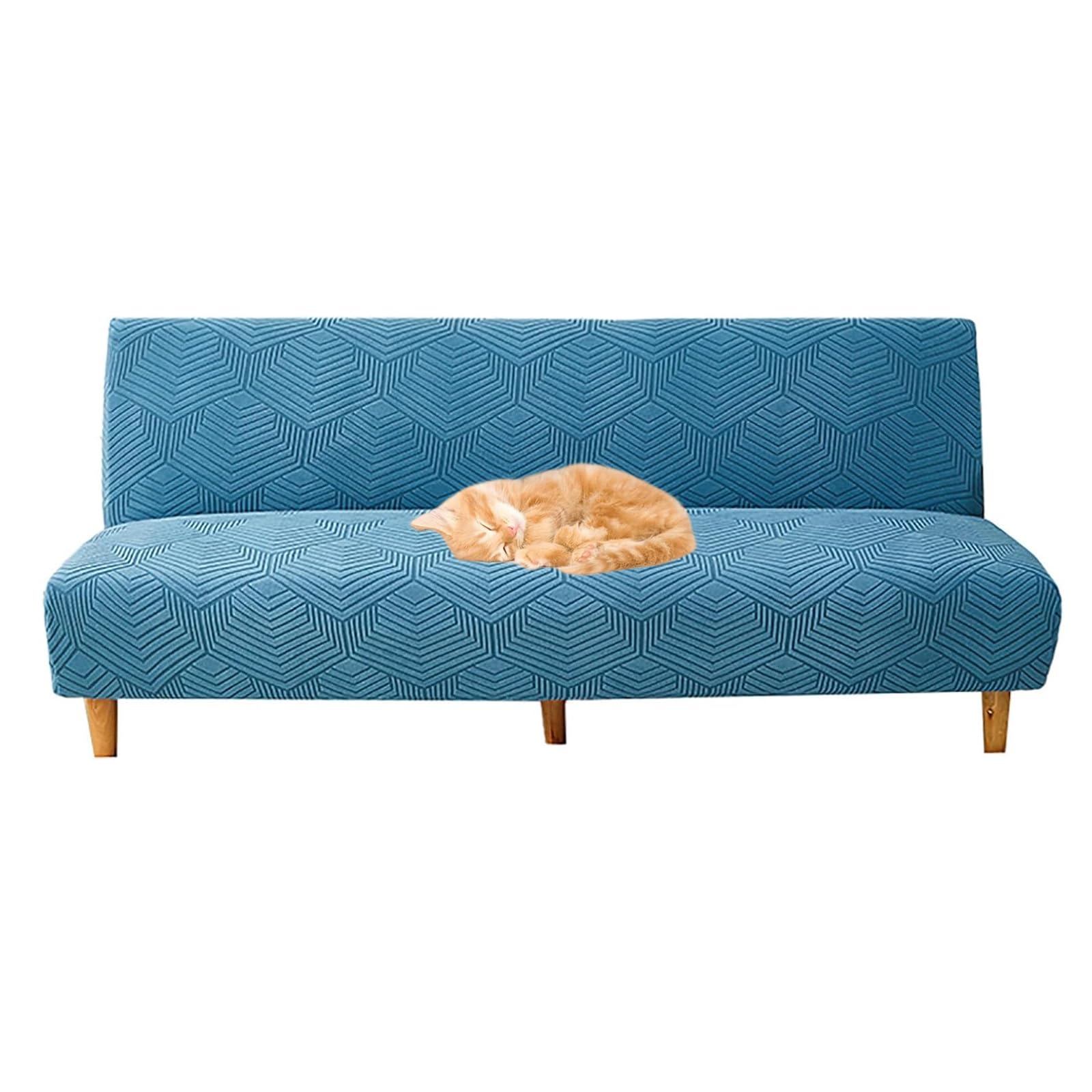 Housse de canapé lavable bleu S pour protéger vos meubles de salon